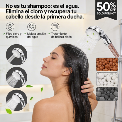 AquaFiltro™ - Ducha Con Filtro Purificador