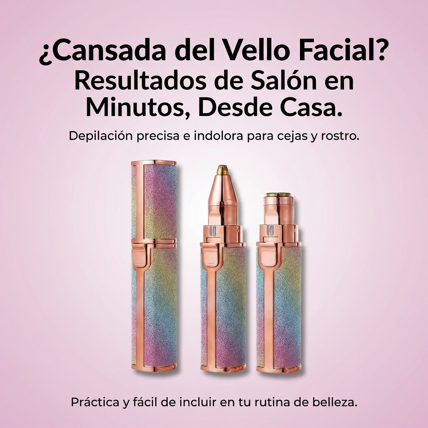 HairFree Glow™ - Depilador de Vello Facial